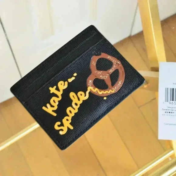 Kate Spade KJ060 NYC Big Apple Small Slim Card Holder - Picture 6 of 6